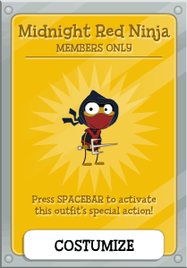 Poptropica Ninja Poptropica Ninja