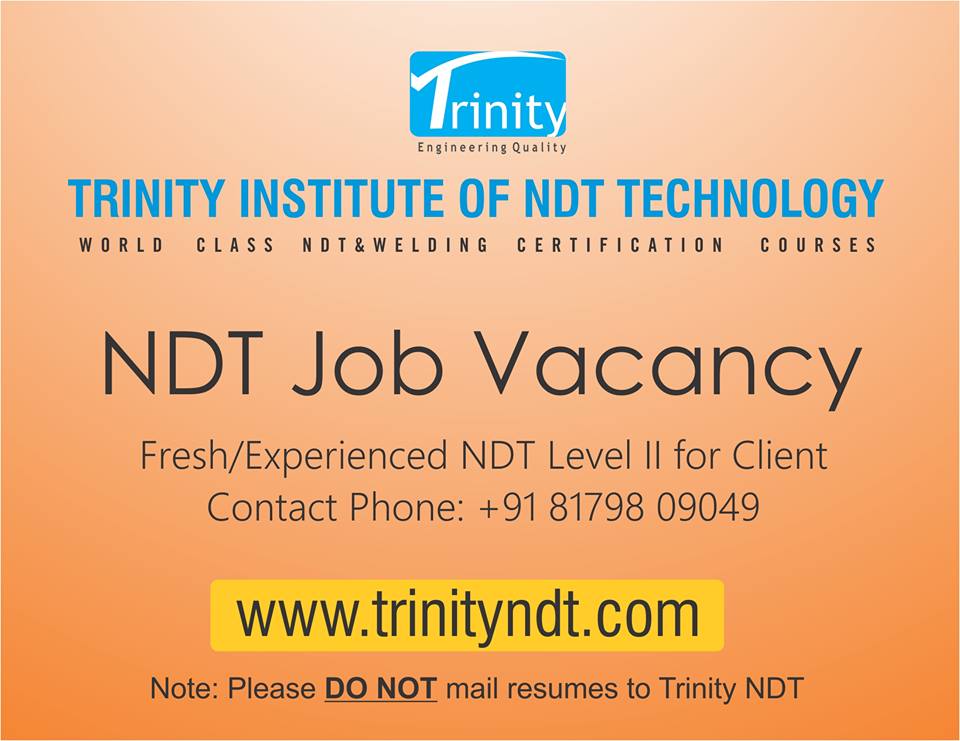 NABL NDT Labs, NDT Welding Inspection Training Chennai Mumbai Kerala