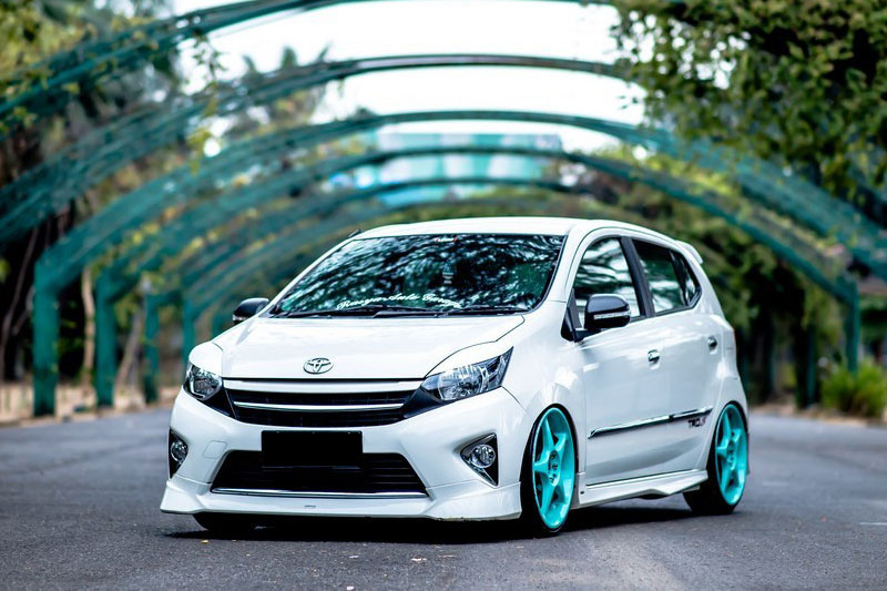 modif toyota agya trd s