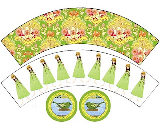 Choose a Background Pattern - Custom Printable Cupcake Wrappers