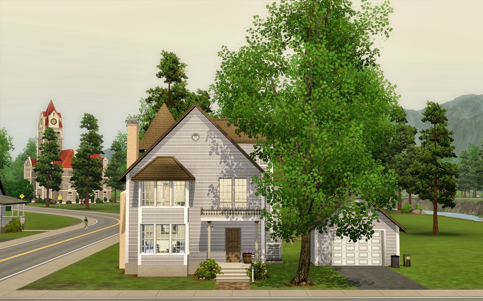 Summer's Little Sims 3 Garden Moonlight Falls (The Sims 3