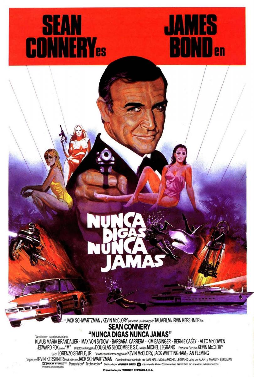 James Bond (007) Nunca Digas Nunca Jamás (1983)