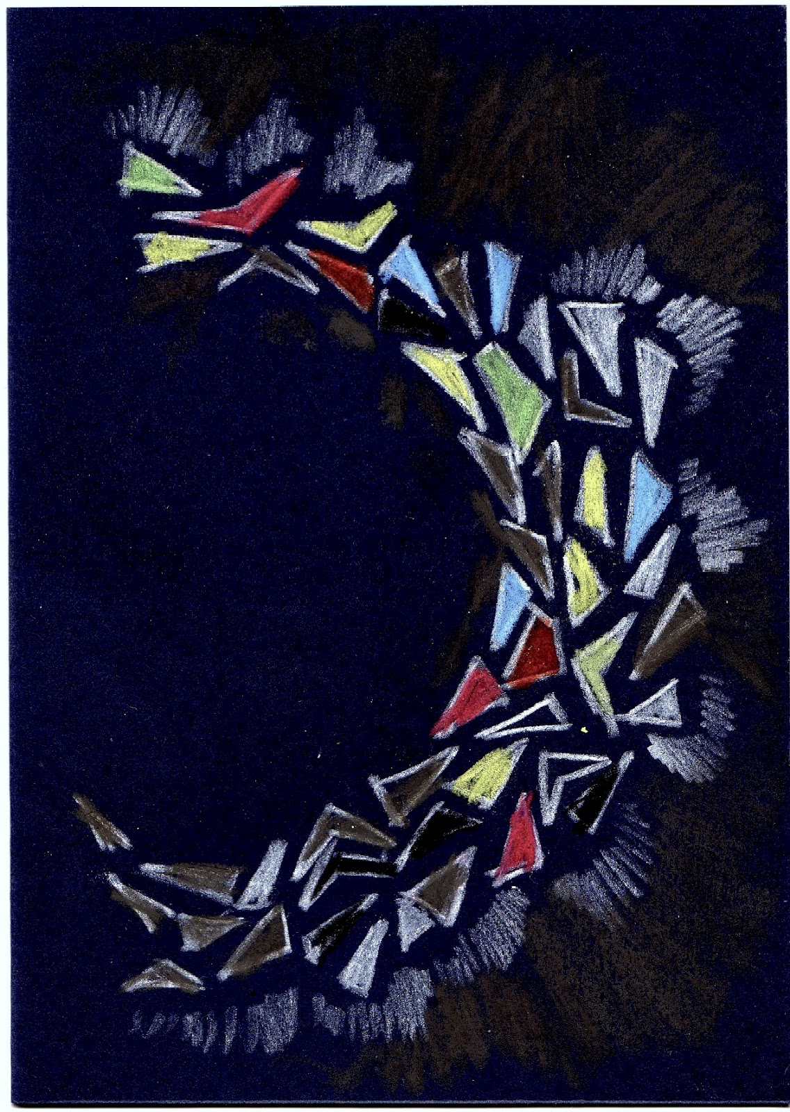 Day 29 January 29th Migraine Auras A.D.A.D A Drawing A Day