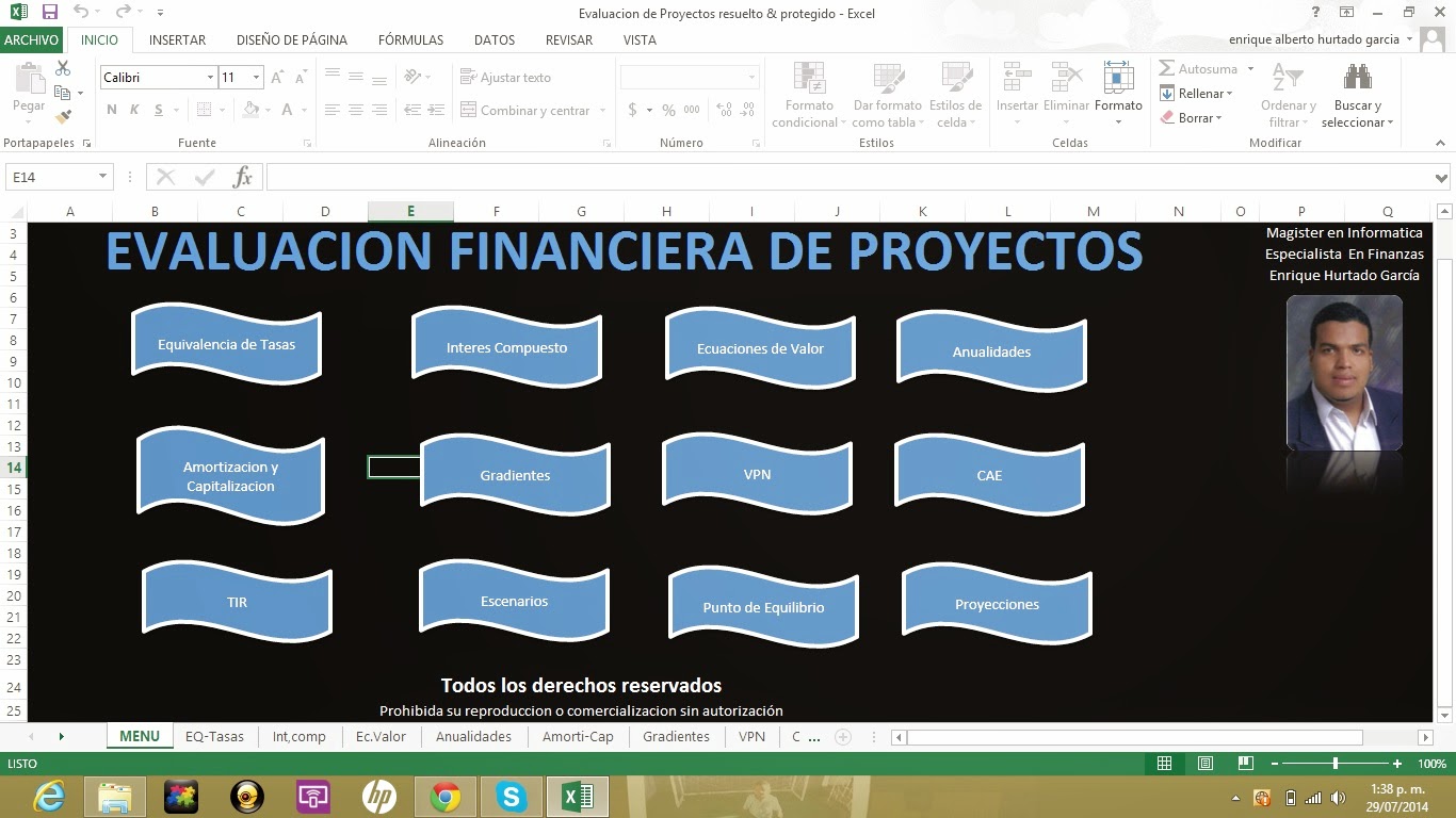 Excel para Proyectos