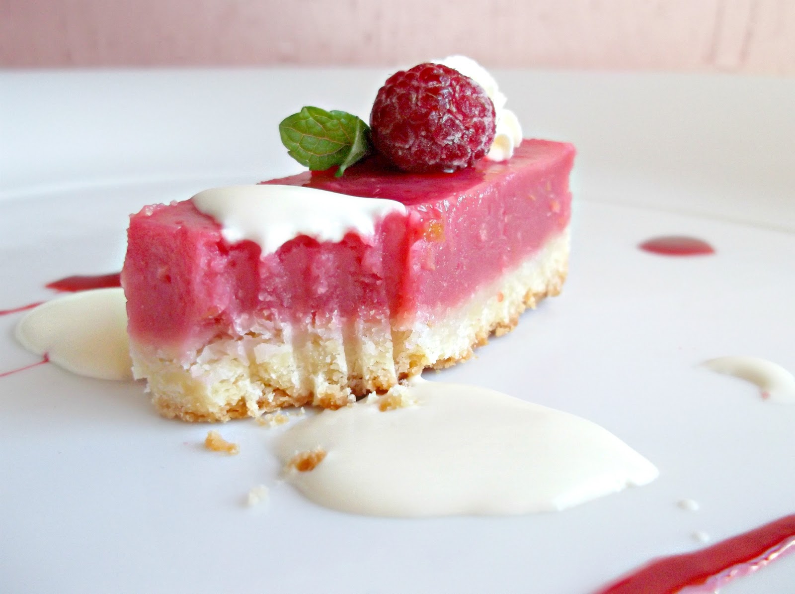 Lick The Spoon Raspberry Lemonade Slice