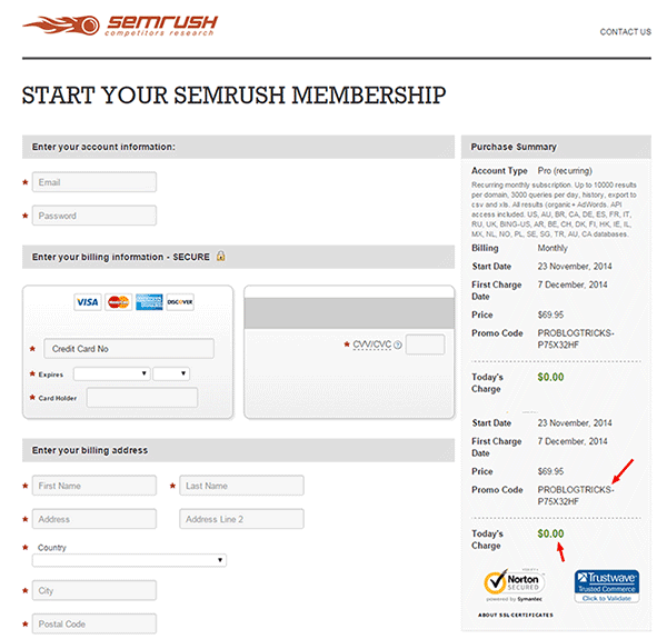 free SEMrush Pro account free SEMrush Pro account: SEM RUSH trial