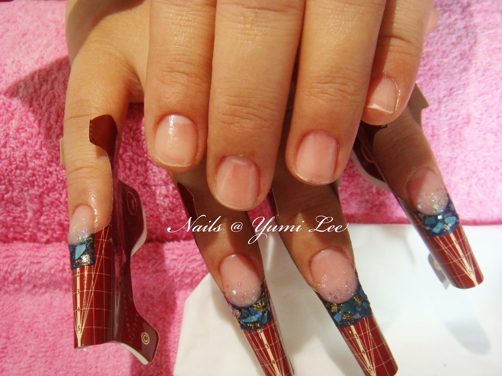 Nails Yumi Lee Design Sculpture With Nail Bed Extension