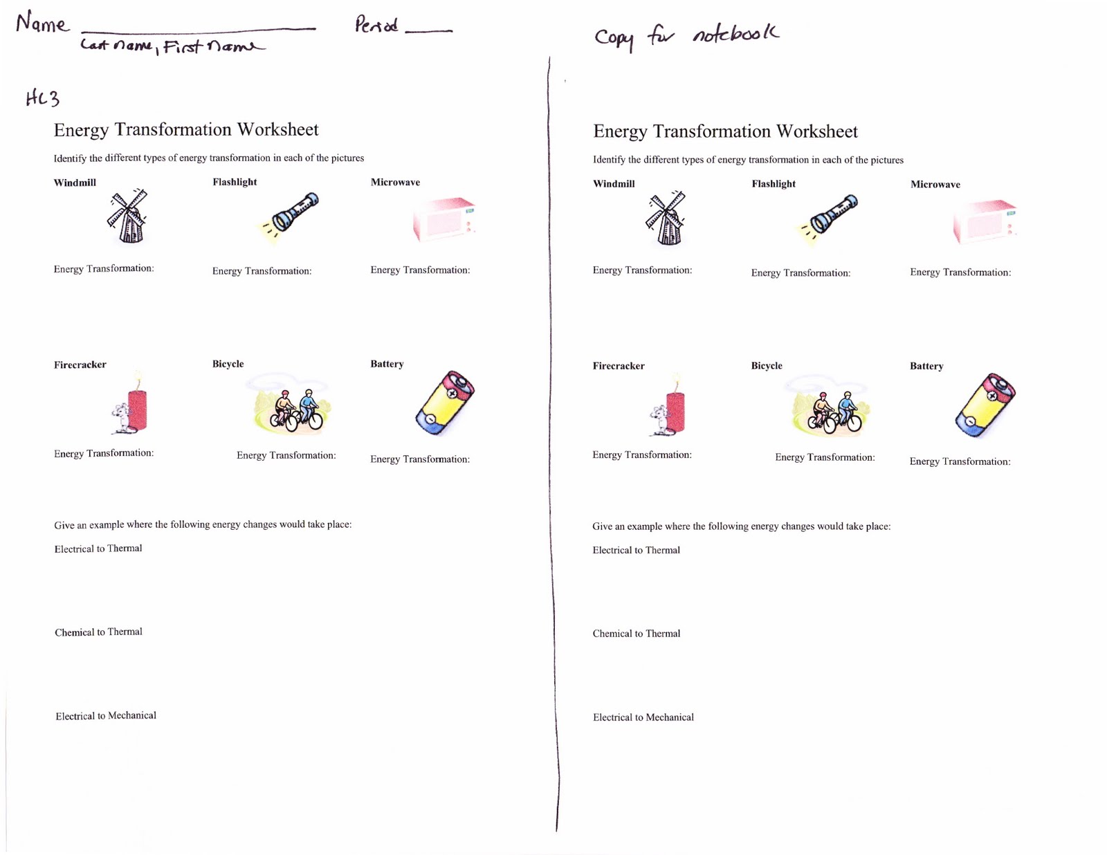 Worksheets Energy Transformation Worksheet worksheet energy transformations mytourvn transformation worksheets free library and