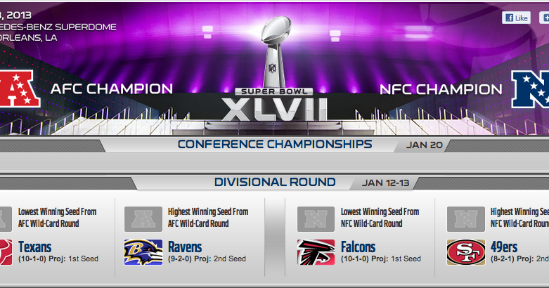 NFL and NCAA News: NFL: NFL.com Playoff Picture