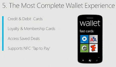 Windows Phone 8 - Wallet