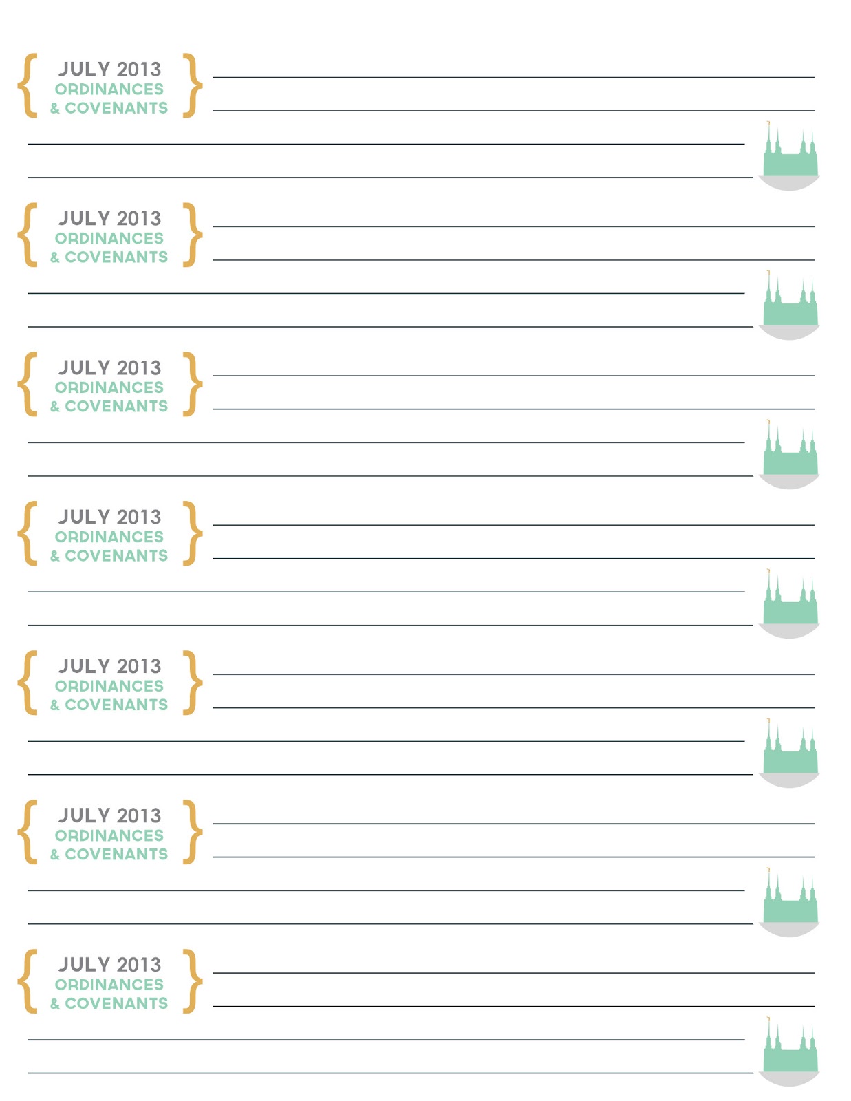 Holy Handouts: July: Ordinances and Covenants Holy Handouts: July: Ordinances and Covenants