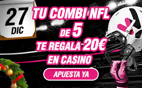 wanabet 20 euros gratis casino apostando combi NFL 27 diciembre wanabet 20 euros gratis casino apostando combi NFL 27 diciembre