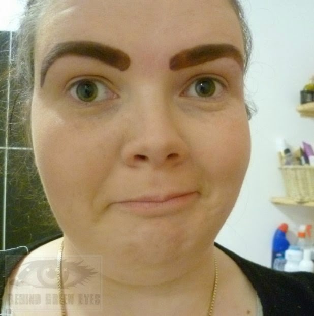 Behind Green Eyes W7 Brow Bar Review