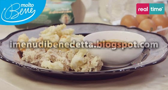Fritto Misto di Pesce con Salsa all'Arrabbiata di Benedetta Parodi