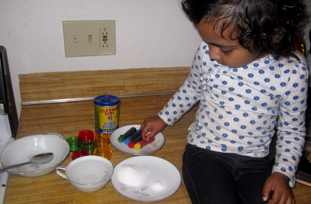 Life with Liya and Zain Homemade finger paint