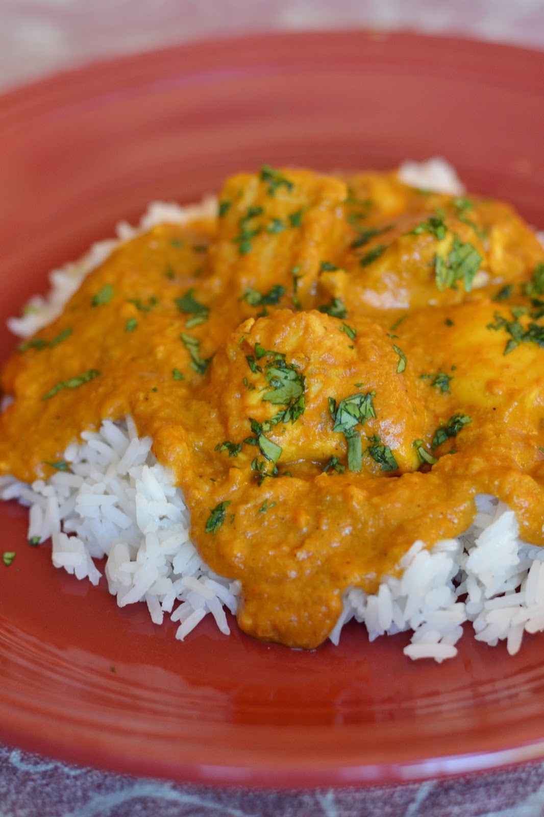 All things bright and beautiful Crock pot chicken curry