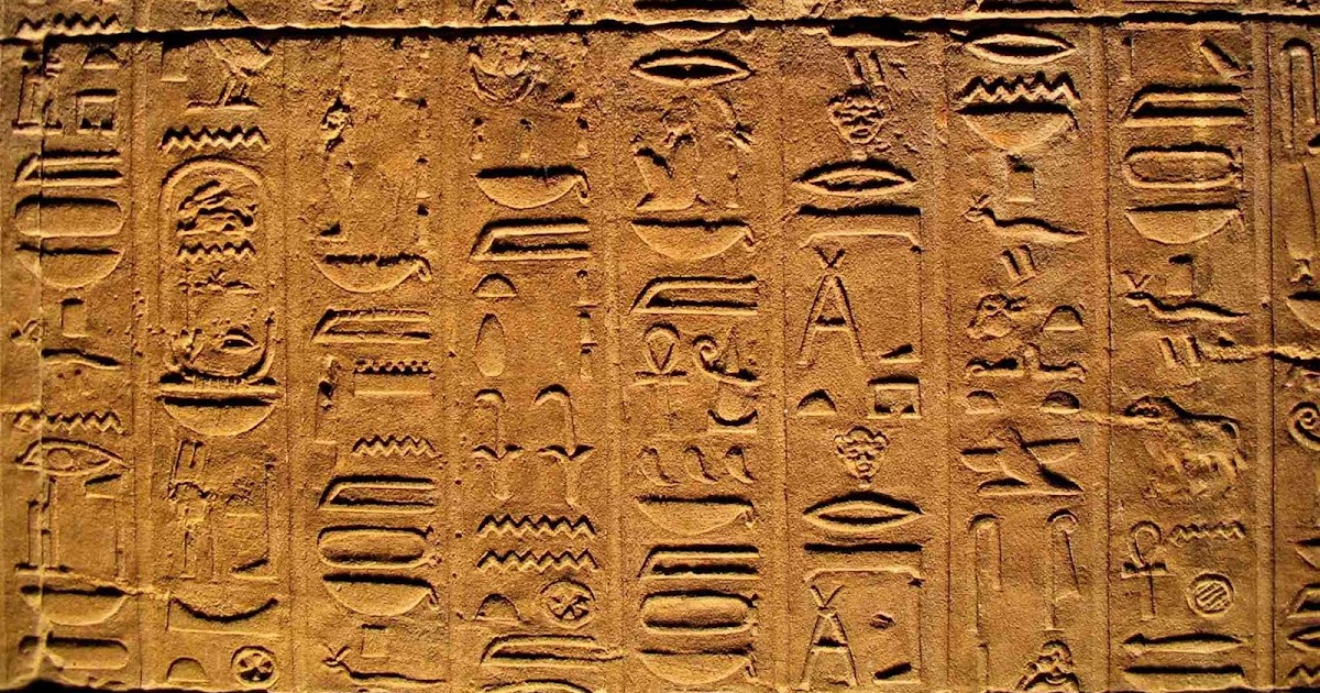 History of Arts and Design: Egyptian Hieroglyphics