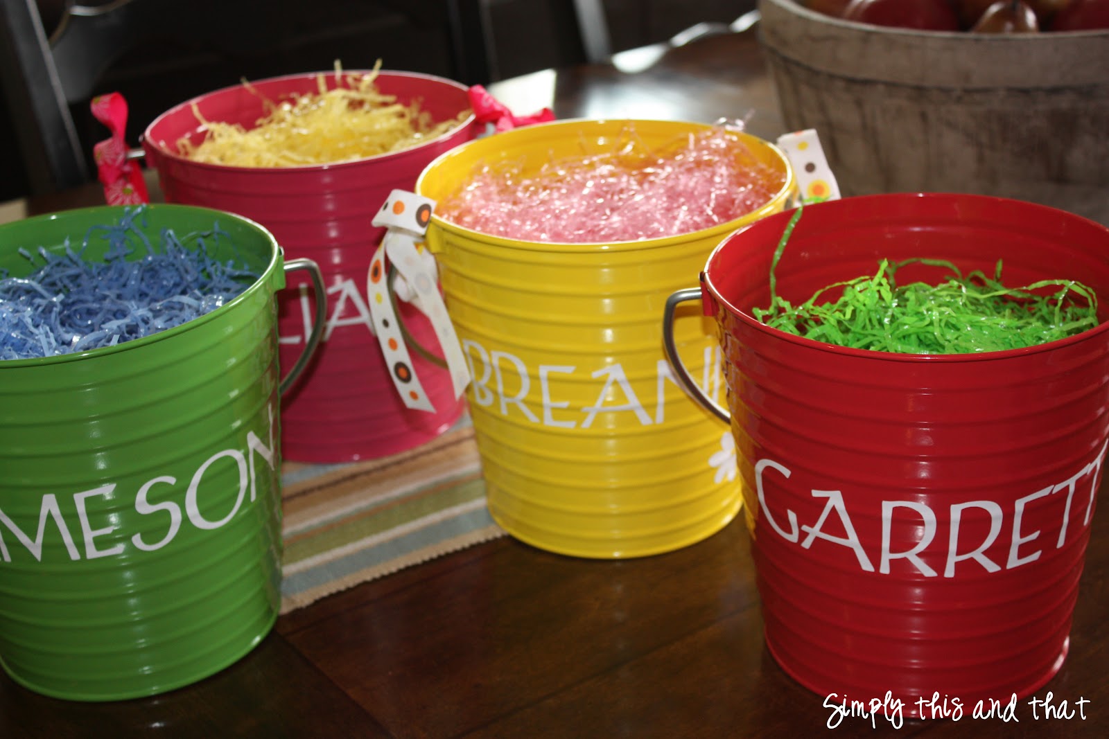 Simply This and that Easy Easter BasketsPart 2