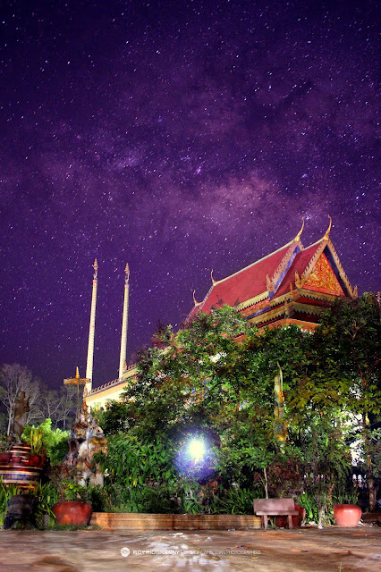 Milky Way in Por pagoda