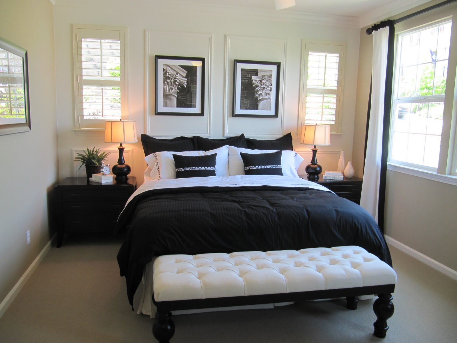 Our Fine House: Black & White Decor