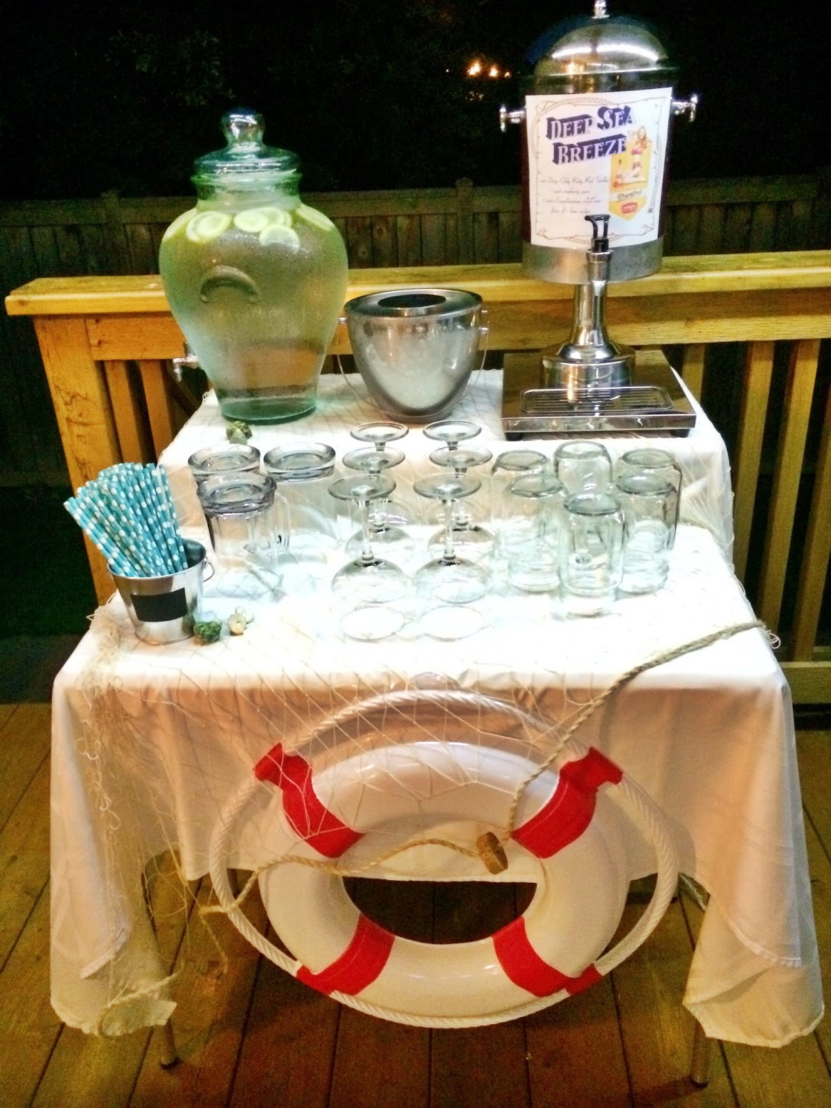 Outdoor Movie Party Splash & Overboard Double Feature All Dressed Up...