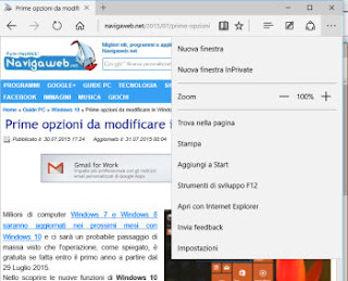 microsoft edge trucchi funzioni browser Edge