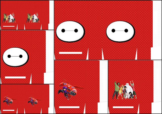 Cajas de Big Hero 6 para Imprimir Gratis. Cajas de Big Hero 6 para Imprimir Gratis.
