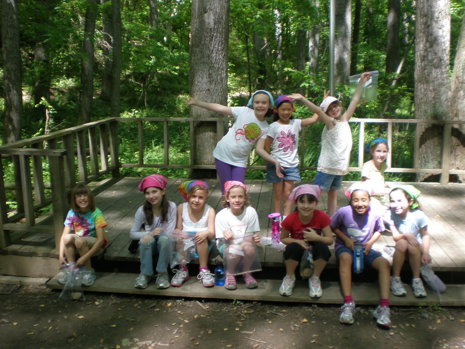 Jim Parker's Official Parker Family site Girl Scout camping trip