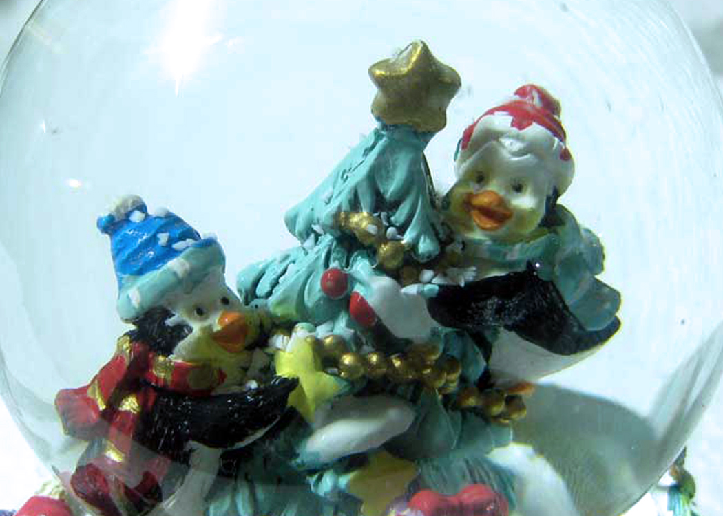 The Penguin Christmas Village