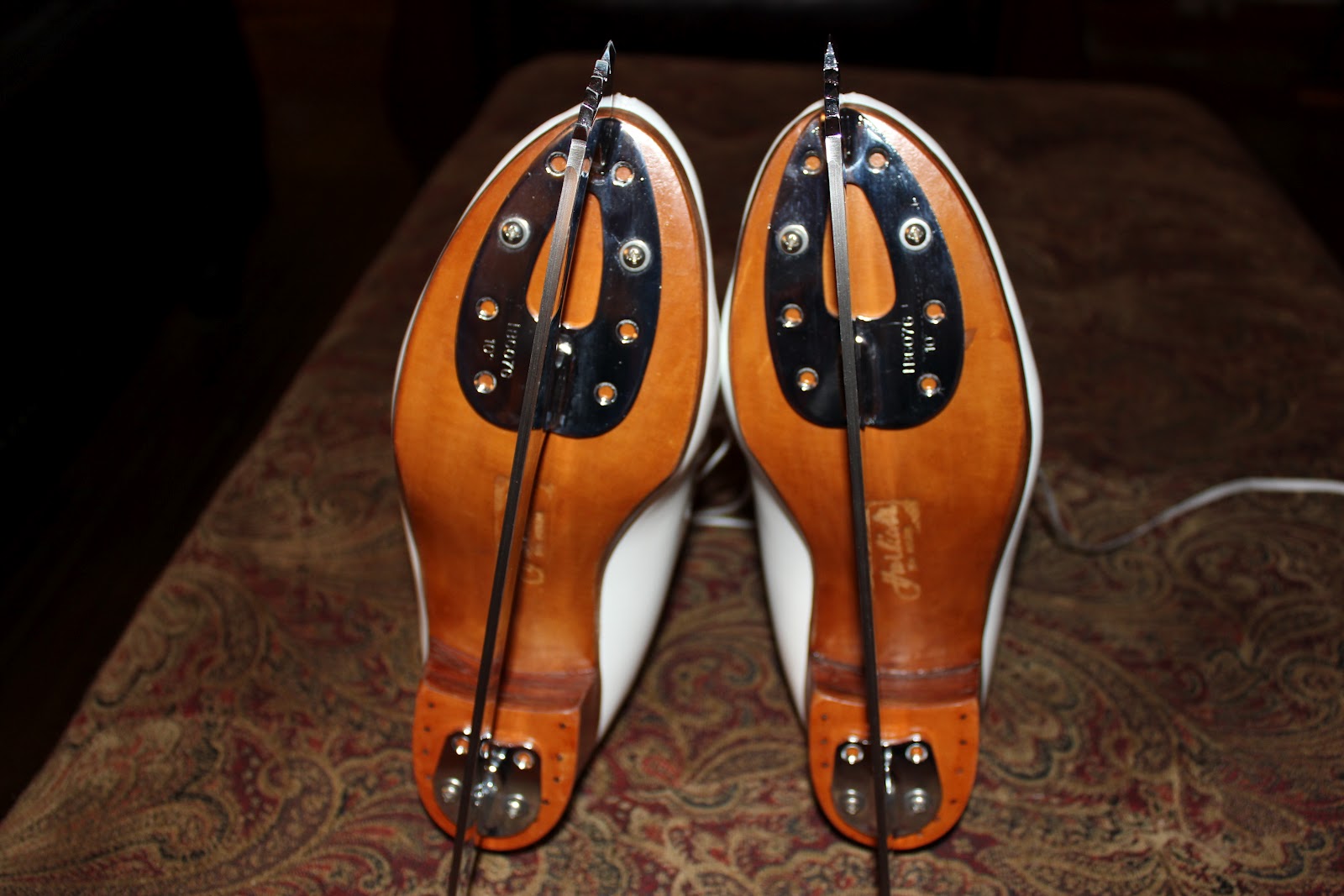 WALTZ JUMP Adult Figure Skating Over Age 60 Breaking In New Boots