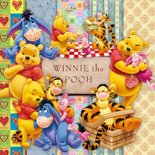 Lindo Scrap de Winnie the Pooh