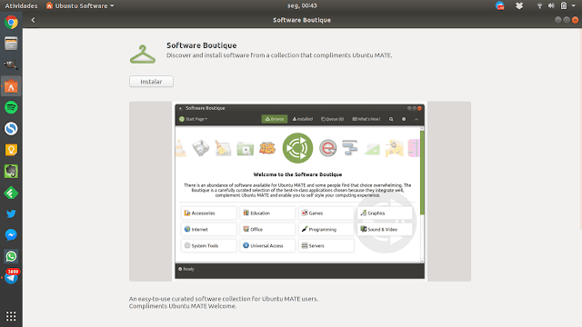 Ubuntu MATE Welcome no Ubuntu GNOME Ubuntu MATE Welcome no Ubuntu GNOME