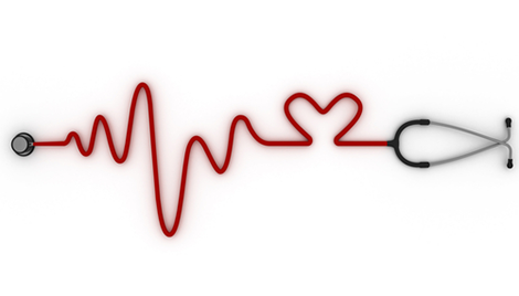 Heart health emoticon