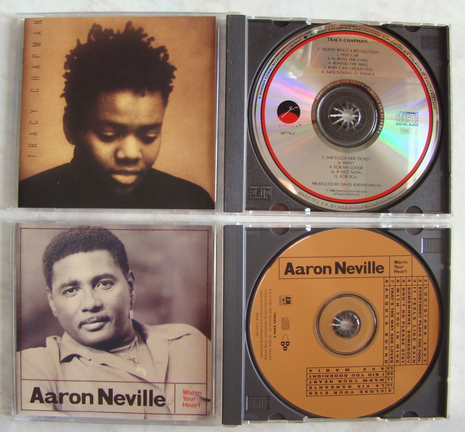 Imported audiophile CDs (sold) CD+tracy+chapman