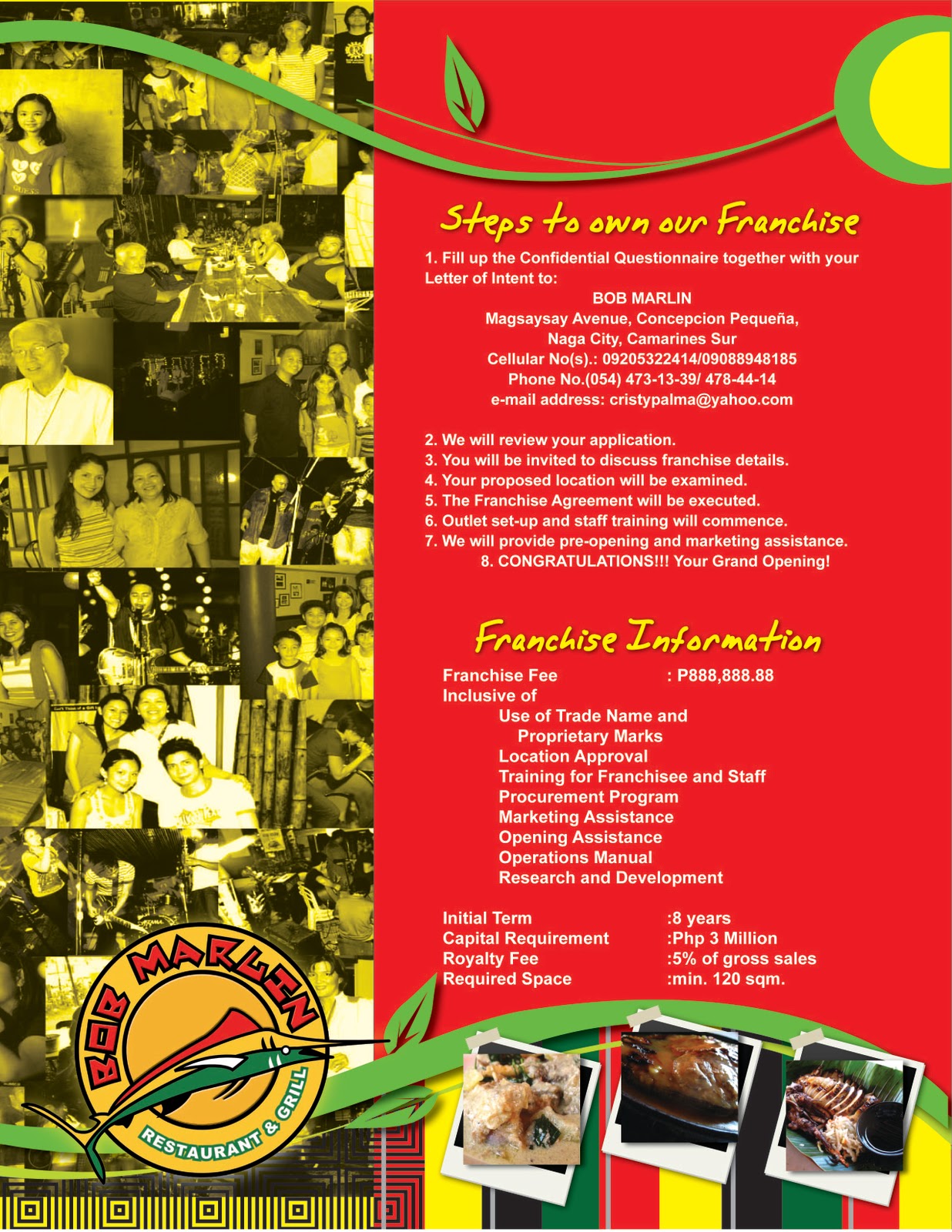 bugITs and EUTS Post's Repository: Bob Marlin Restaurant and Grill Photos