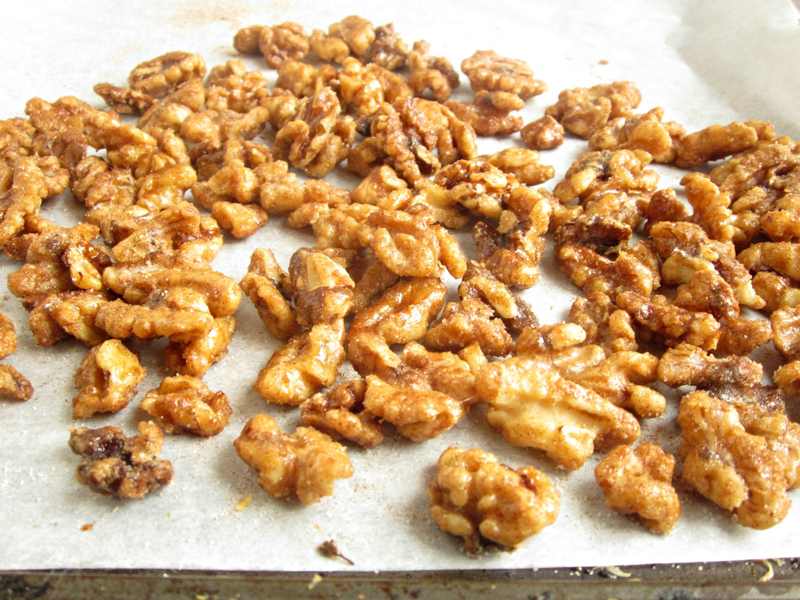 Hungry Couple Cinnamon Candied Walnuts