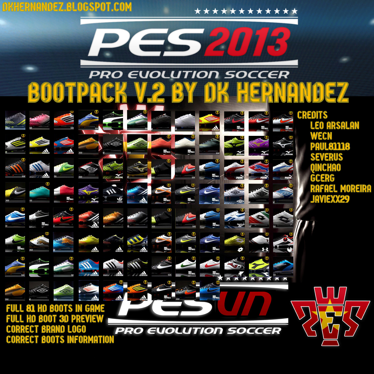 PES THAI PES 2013 Bootpack V.2