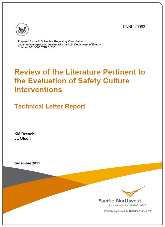 Safety Culture Essay