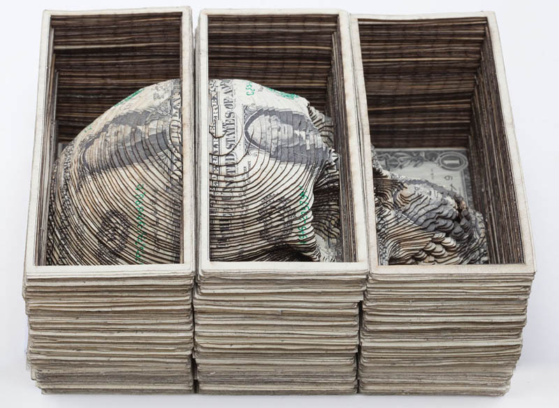 dollar bill art now
