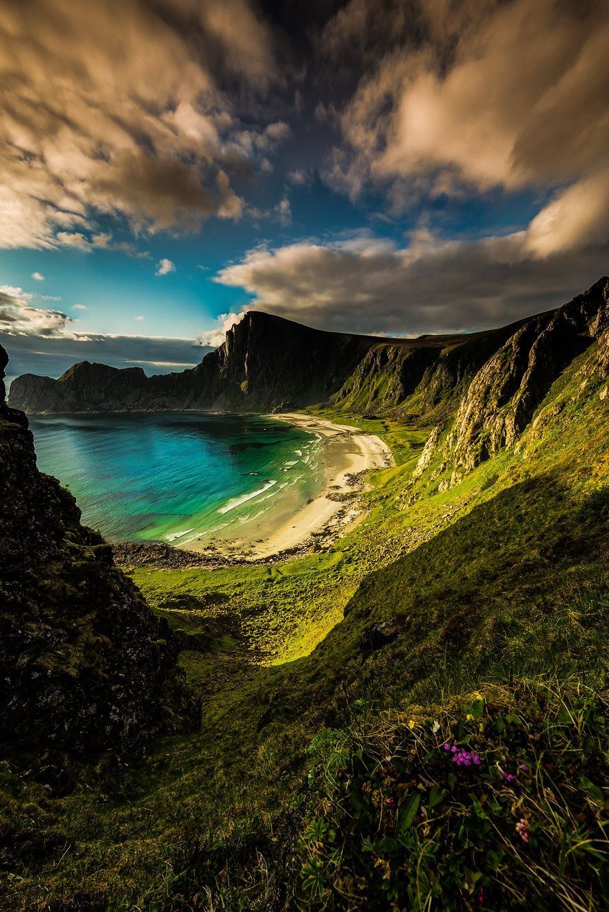norway hidden beach