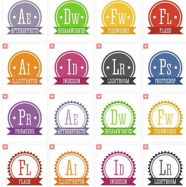 18 iconos PNG retros de Adobe gratis | Recursos Diseño Gráfico | 18 iconos PNG retros de Adobe gratis | Recursos Diseño Gráfico |