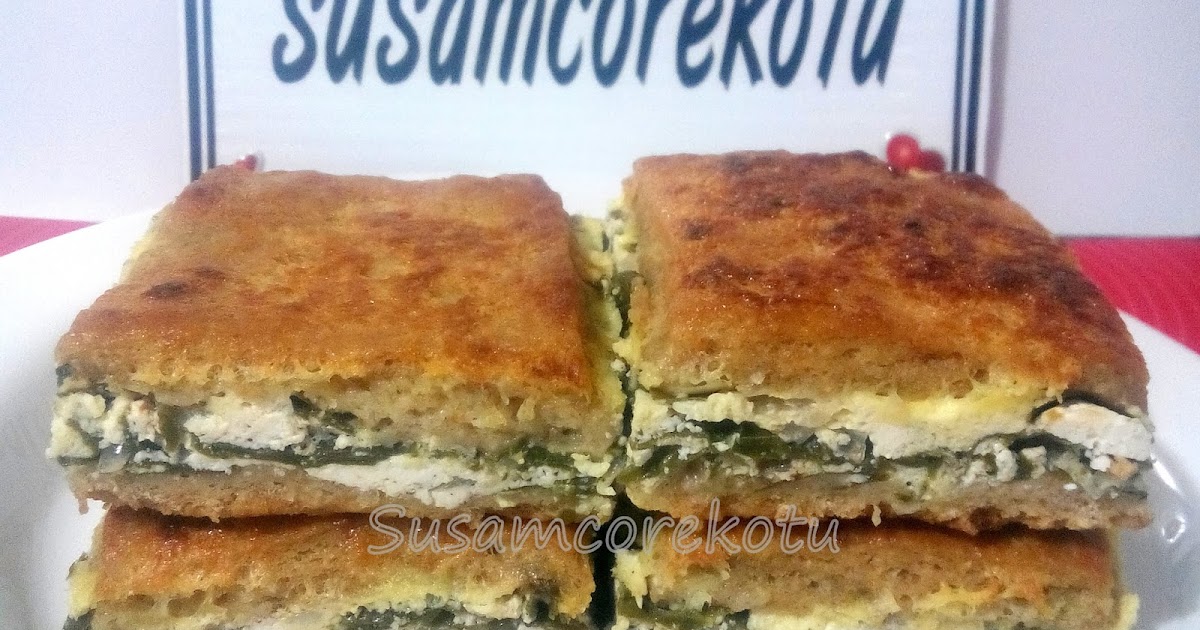 Ispanaklı Mayalı Tepsi Böreği Susam Çörek Otu Denenmiş Tarifler