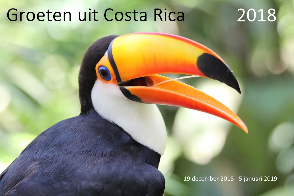 Groeten uit Costa Rica 2018