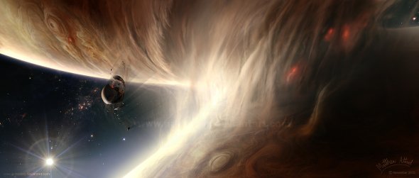 As ilustrações de ficção e fantasia espacial com cenas de universos imaginários de Matthew Attard Matthew Attard priteeboy deviantart ilustrações ficção universo espaço