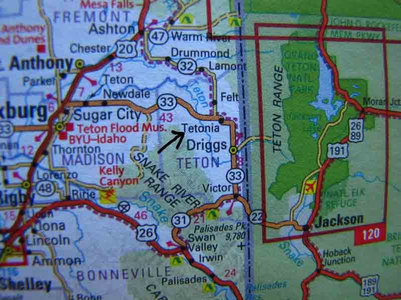 Where's Eldo? Tetonia, Idaho