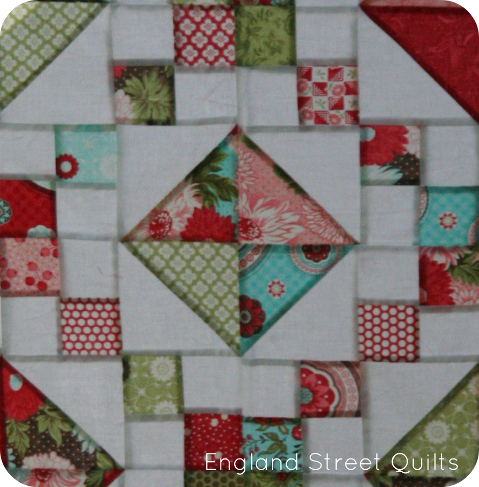 England Street Quilts WIP Jewel Box Quilt