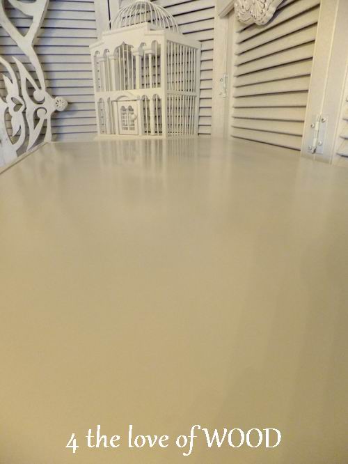 4 the love of wood LEARNING HOW TO WAX white tall dresser