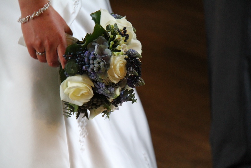 Blue Ivory Wedding