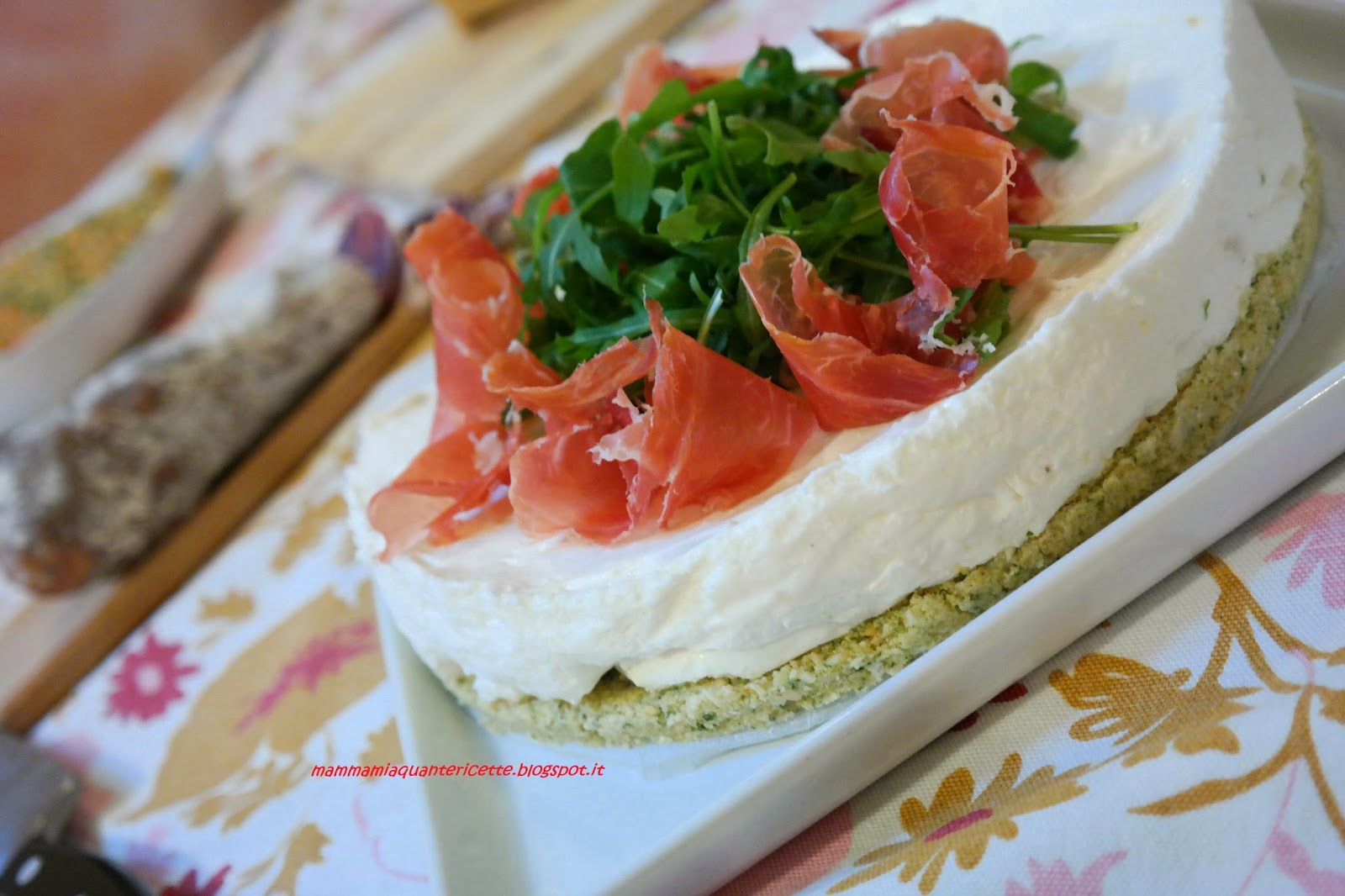 Cheesecake salato
