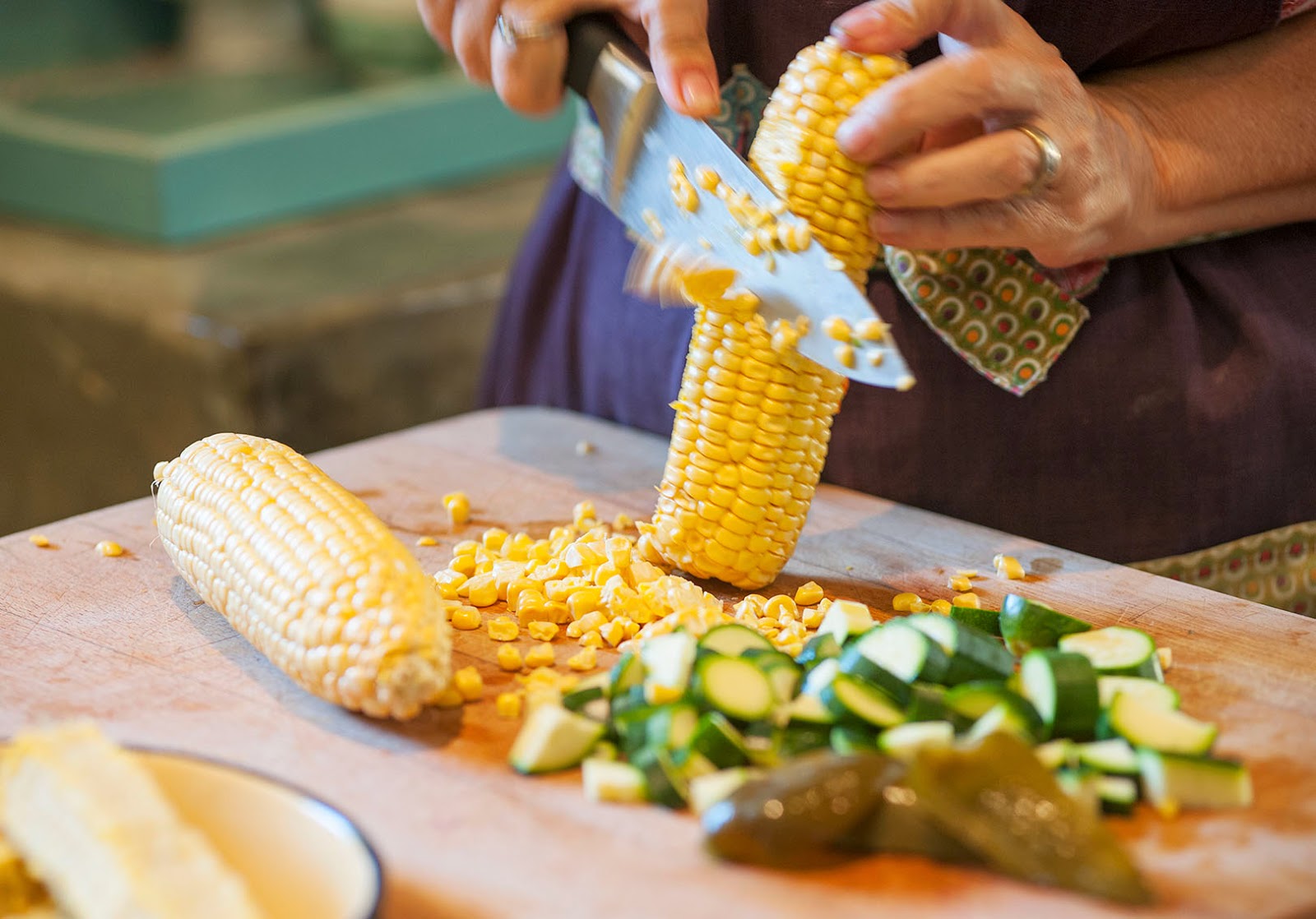 MEXICAN ZUCCHINI & CORN SOUP / SPARK BLOG